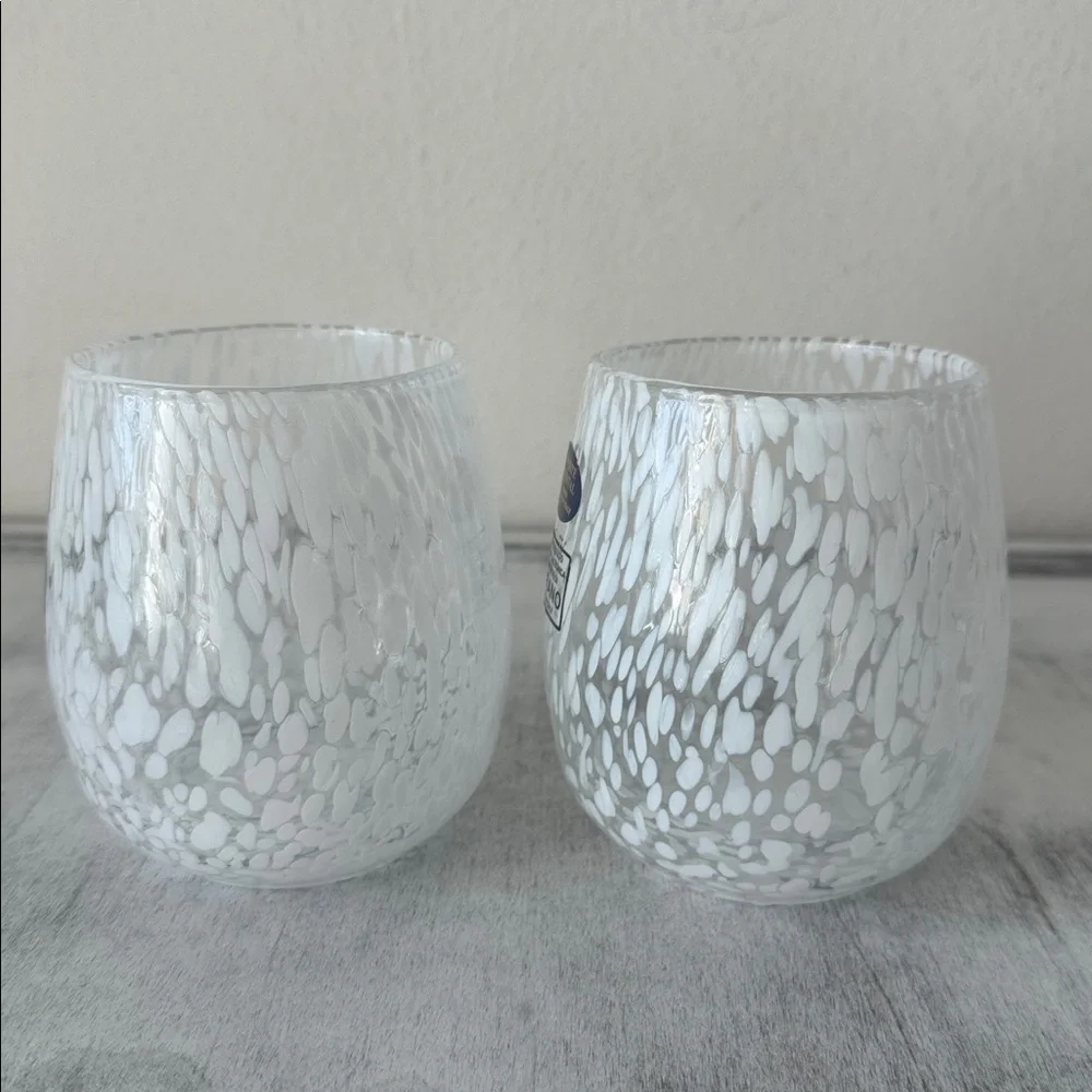 Murano set white